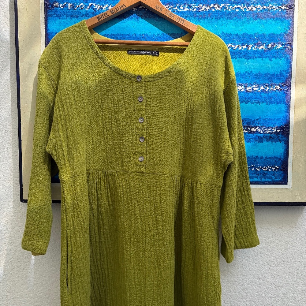 Gudrun Sjoden organic cotton double gauze midi dress, never worn - Picture 3 of 6